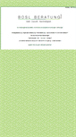 Mobile Screenshot of bosl-beratung.de